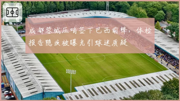 成都蓉城压哨签下巴西前锋,体检报告隐疾被曝光引球迷质疑
